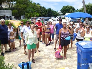 shelling group ready for Cayo Costa cruise Captiva